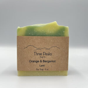 Soap -Lard- Orange & Bergamot