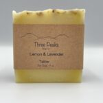 lemon and lavender tallow soap