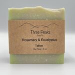 rosemary and eucalyptus tallow soap