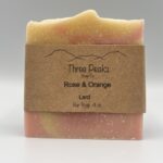 rose and orange lard soap